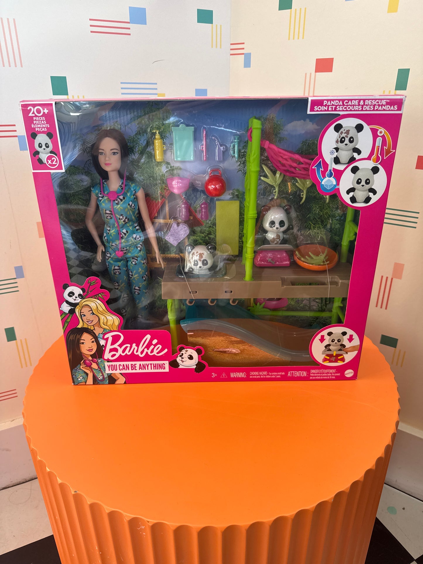 Barbie Panda Care Set