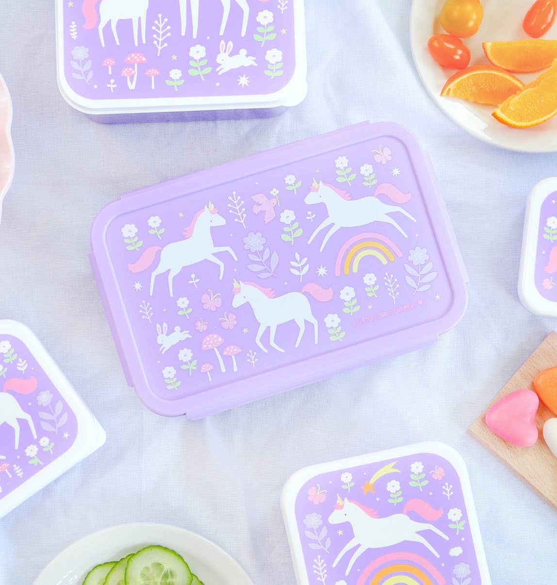 Bento lunch box: Unicorn dreams