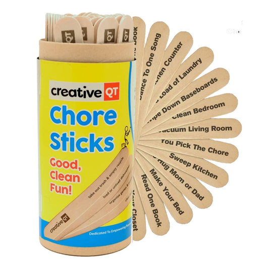 Creative QT Chore Sticks for Kids, Make Chores a Game,